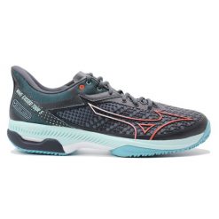 Buty do tenisa męskie Mizuno Wave Exceed Tour 5 CC. Czarne buty sportowe męskie Mizuno, bez zapięcia, tenisowe, mizuno wave. Za 349.99 zł.