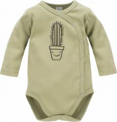 PINOKIO Body z długim rękawem dla chłopca niemowlęce rozpinane Olivier Pinokio 56 (51 - 56 cm). Body niemowlęce Pinokio, bez wzorów, bez ramiączek. Za 40.99 zł.