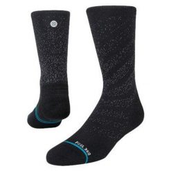 Skarpety biegowe Stance Athletic Crew. Czarne skarpety damskie Stance, bez wzorów. Za 68.99 zł.