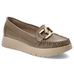 Brązowe Mokasyny Armodo Eleganckie Obuwie Damskie. Brązowe mokasyny damskie Armodo, eleganckie. Za 279.00 zł.