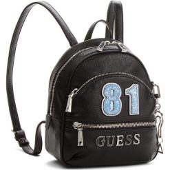 Plecak GUESS - HWVY69 94310 BLA. Czarne plecaki damskie Guess, ze skóry ekologicznej, eleganckie. W wyprzedaży za 409.00 zł.