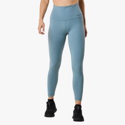 Długie legginsy treningowe damskie Swedemount Core High Waist szybkoschnące. Zielone bielizna termoaktywna damska SWEDEMOUNT, bez wzorów, z tkaniny, bez ramiączek, długie. W wyprzedaży za 147.00 zł.