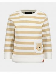 Blue Seven Bluza X62400 X Beżowy Regular Fit. Brązowe bluzy dla chłopców Blue Seven, bez wzorów, z bawełny, bez ramiączek, bez kaptura. Za 69.99 zł.