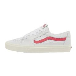 Buty do chodzenia męskie Vans SK8- Low. Białe buty sportowe męskie Vans, bez zapięcia, trekkingowe, Vans SK8. W wyprzedaży za 206.00 zł.