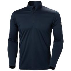 Bluza 1/2 zip Helly Hansen Tech 2.0. Niebieskie bluzy męskie Helly Hansen, l, bez wzorów, z poliesteru, bez kaptura. Za 174.50 zł.