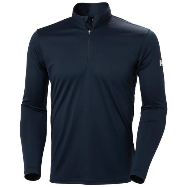 Bluza 1/2 zip Helly Hansen Tech 2.0. Niebieskie bluzy męskie Helly Hansen, l, bez wzorów, z poliesteru, bez kaptura. Za 173.00 zł.