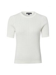 Franco Callegari koszulka z dzianiny Kobiety Bawełna biały, XL. Białe t-shirty damskie Franco Callegari, xl, bez wzorów, z bawełny, eleganckie, bez kołnierzyka. Za 199.95 zł.