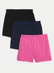 Gap Komplet 3 par szortów sportowych 338180-00 Kolorowy Regular Fit. Spodenki dla dziewczynek GAP, bez wzorów, z bawełny, sportowe. Za 89.99 zł.