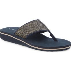 Japonki TOMMY HILFIGER - Elevated Metallic Beach Sandal FW0FW02393 Midnight 403. Klapki damskie marki Tommy Hilfiger. W wyprzedaży za 129.00 zł.