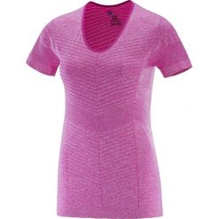 Salomon Elevate Seamless Ss Tee W Rose Violet Xs. Koszulki sportowe damskie marki Salomon. W wyprzedaży za 189.00 zł.