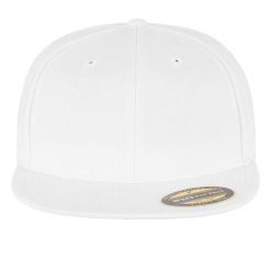 Czapka Z Daszkiem Premium 210. Białe czapki i kapelusze damskie FLEXFIT, bez wzorów. Za 88.99 zł.