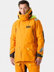 Kurtka Żeglarska Męska Helly Hansen Skagen Offshore. Brązowe kurtki męskie Helly Hansen, l, bez wzorów, z materiału, bez kaptura. Za 1,725.50 zł.