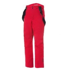 Spodnie narciarskie RH+ Logic Evo. Czerwone spodnie snowboardowe męskie l, bez wzorów, z materiału, narciarskie. Za 1,198.80 zł.