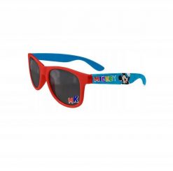Okulary przeciwsłoneczne Mickey dla dzieci UV 400 czerwono-niebieskie. Czerwone okulary przeciwsłoneczne dla dzieci Grajlandia. Za 24.00 zł.