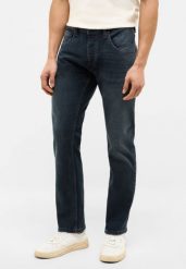 Męskie Spodnie Jeansowe Mustang Style Michigan Straight Denim Blue 1016338 5000 883. Niebieskie spodnie materiałowe męskie Mustang, l, bez wzorów, z denimu. Za 219.99 zł.
