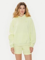 New Balance Bluza WT41537 Zielony Relaxed Fit. Zielone bluzy damskie New Balance, xs, bez wzorów, z bawełny, bez kaptura. Za 369.99 zł.