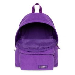 Plecak Eastpak Pak'R. Fioletowe plecaki damskie Eastpak, bez wzorów, z tkaniny, sportowe. Za 357.50 zł.