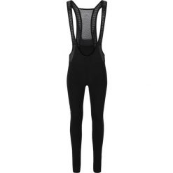 Legginsy z ramiączkami dla kobiet Elite Lab Elite X1. Czarne legginsy sportowe damskie ELITE LAB, bez wzorów, z materiału, długie, na fitness i siłownię. Za 312.50 zł.
