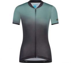 Damska koszulka z krótkim rękawem EVOLVE Avventura, zielony. Zielone koszulki sportowe damskie Shimano, s, bez wzorów, z elastanu, bez kołnierzyka, bez ramiączek, rowerowe. Za 488.90 zł.