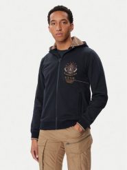 Aeronautica Militare Bluza 262FE2131UF00662 Granatowy Regular Fit. Niebieskie bluzy męskie Aeronautica Militare, m, bez wzorów, bez kaptura. Za 749.99 zł.