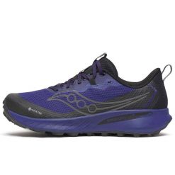 Buty Do Biegania Saucony Peregrine 15 Gtx Dorośli. Fioletowe obuwie sportowe damskie Saucony, bez wzorów, z gore-texu, do biegania. Za 734.80 zł.