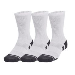 Skarpety Męskie (zestaw 3 Sztuk). Białe skarpety męskie Under Armour, bez wzorów. Za 116.99 zł.
