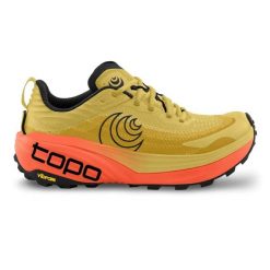 Buty trailowe Topo Athletic Vista. Brązowe buty sportowe męskie Topo Athletic, bez zapięcia, do biegania. Za 852.20 zł.