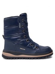 Geox Kozaki J Adelhide Girl B Ab J16EWA 0LVBC C4002 S Granatowy. Niebieskie buty zimowe dziewczęce Geox, bez wzorów, ze skóry, bez zapięcia. Za 519.99 zł.