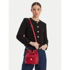 Torebka Coccinelle. Czerwone torebki do ręki damskie Coccinelle, bez wzorów, bez dodatków. Za 1,269.00 zł.