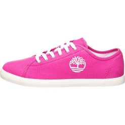 Sneakersy "Newport Bay" w kolorze różowym. Trampki i tenisówki dziewczęce Timberland. W wyprzedaży za 134.95 zł.