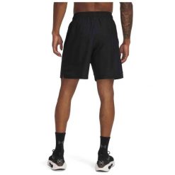 Spodenki Męskie Krótkie Treningowe Under Armour 4xl. Czarne krótkie spodenki sportowe męskie Under Armour, m, bez wzorów, na fitness i siłownię. Za 139.99 zł.