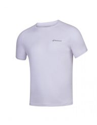 Koszulka sportowa chłopięca Babolat Play Crew Neck Tee Boy. Niebieskie t-shirty dla chłopców BABOLAT, bez wzorów, z poliesteru, bez ramiączek. Za 99.99 zł.