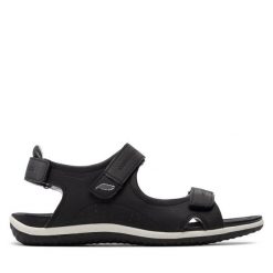 Sandały Geox. Białe sandały damskie Geox, bez zapięcia. Za 249.99 zł.