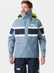 Kurtka Żeglarska Męska Helly Hansen Salt Original. Niebieskie kurtki męskie Helly Hansen, m, bez wzorów, z materiału, bez kaptura. Za 1,109.50 zł.