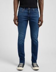 MESKIE SPODNIE JEANSOWE LEE LUKE BOBBIE 112370586. Spodnie materiałowe męskie Lee, l, bez wzorów, z jeansu. Za 219.99 zł.