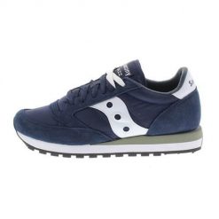 Buty do chodzenia męskie Saucony Jazz Original. Białe buty sportowe męskie Saucony, z materiału, bez zapięcia, trekkingowe. Za 447.95 zł.