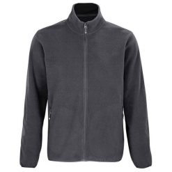 Męska Bluza Polarowa Factor Zapinana Na Zamek Błyskawiczny. Niebieskie bluzy męskie SOL'S, m, bez wzorów, z polaru, bez kaptura, trekkingowe. Za 168.99 zł.