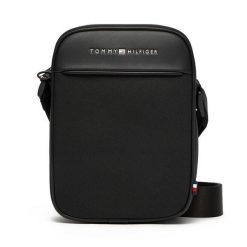 Saszetka Tommy Hilfiger. Czarne saszetki męskie Tommy Hilfiger, młodzieżowe, małe. Za 299.99 zł.