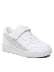 Champion Sneakersy S32506-WW001 Biały. Białe buty sportowe dziewczęce Champion, bez wzorów, ze skóry, bez zapięcia. Za 99.99 zł.