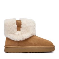 Śniegowce Lasocki. Brązowe śniegowce i trapery damskie Lasocki. Za 249.99 zł.