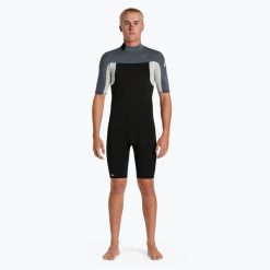 Pianka do pływania męska Quiksilver Everyday Sessions 2/2 mm Back Zip Springsuit. Czarne buty sportowe męskie Quiksilver, bez zapięcia, rowerowe. Za 419.99 zł.