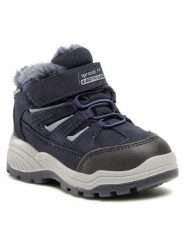 Sprandi Śniegowce CP91-21965 Granatowy. Niebieskie buty zimowe chłopięce Sprandi, bez wzorów, z materiału, bez zapięcia. Za 103.99 zł.