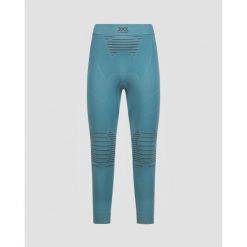 Leginsy męskie termoaktywne X-Bionic Invent 4.0 Blue. Niebieskie legginsy sportowe męskie X Bionic, m, bez wzorów, narciarskie. Za 200.00 zł.