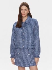 Custommade Kurtka przejściowa Frances 999830881 Niebieski Relaxed Fit. Niebieskie kurtki damskie Custommade, s, bez wzorów, z bawełny, bez kaptura. Za 1,689.00 zł.