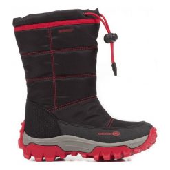 Geox Buty Zimowe Chłopięce Himalaya, 31, Czarne/Czerwone. Czarne buty zimowe chłopięce Geox, z gumy. Za 329.00 zł.
