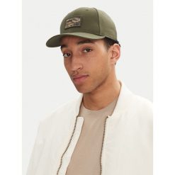 Czapka z daszkiem Alpha Industries. Zielone czapki i kapelusze damskie Alpha Industries, bez wzorów. Za 99.99 zł.