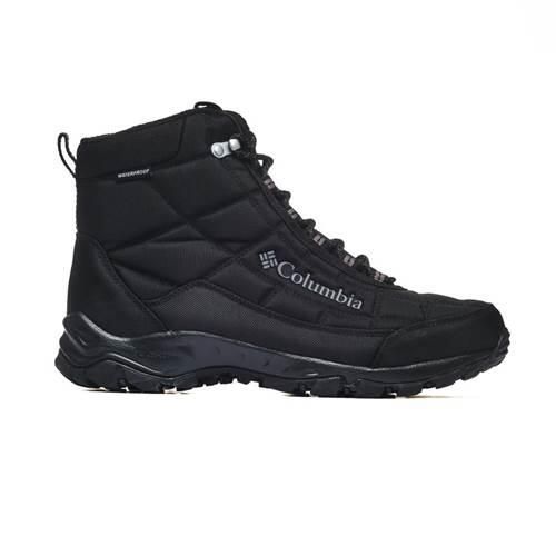 Buty trekkingowe męskie Columbia Firecamp Boot. Czarne trekkingi męskie Columbia, za kostkę, trekkingowe. Za 449.99 zł.