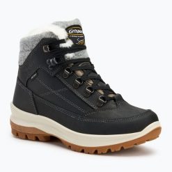Buty trekkingowe damskie Grisport 14131D4G. Czarne obuwie sportowe damskie Grisport, bez wzorów, z materiału, trekkingowe. Za 509.99 zł.