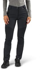 Icepeak moteriškos softshell kelnės DORAL, tamsiai pilkos. Spodnie sportowe damskie Brugi, s, bez wzorów, z softshellu, tańczenia. Za 331.80 zł.