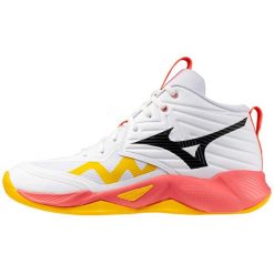 Buty Do Siatki Mizuno Wave Momentum Pro Mid Dorośli. Białe buty sportowe męskie Mizuno, bez zapięcia, do siatkówki, mizuno wave. W wyprzedaży za 421.50 zł.